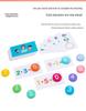 Wooden Arithmetic Building Blocks: Educational Addition & Subtraction Matching Toys for Toddlers