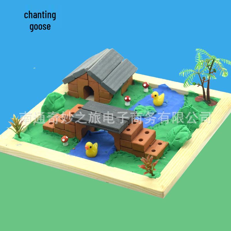 Little Bricklayer DIY Cement House Building Blocks - Educational Toy for Children