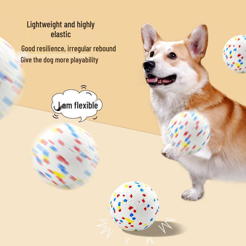 High Rebound Dog Bite-Resistant Molar Ball - Interactive Pet Puzzle Toy