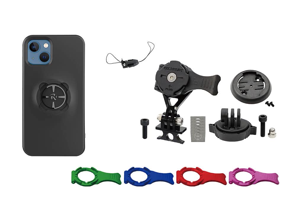

RecMount Plus Brompton Mount Kit for iPhone 13 [R+BPT2-iPC13] (Mount + Dedicated Case)