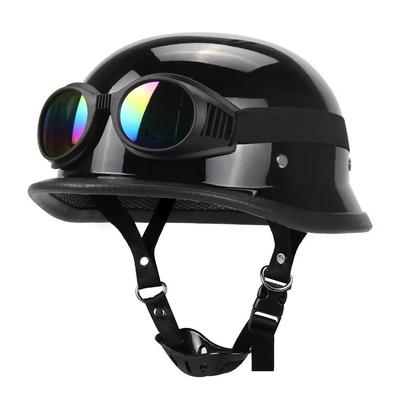Retro Motorcycle Helmet German Vintage Moto Helmet Fashion Capacete De Moto Men Women Casco Moto DOT Certification Half Helmet