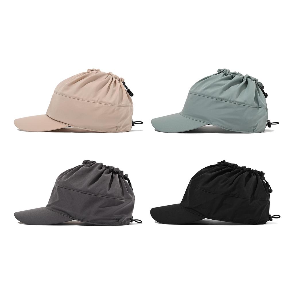 Croogo Cap with Ponytail UV Solid for Spring and Outdoor Sports Women's Hole, Protection, Quick-Drying, Breathable, Color, Lightweight, Summer,