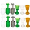 MOC City Scene Accessories Building Blocks Medieval Bonfire Flame Wine Bottle Reagent Bottle Box Compatible Mini Bricks Toys T11