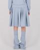 Loaegsyueol Jersey Midi Warmer Skirt_Icy Blue