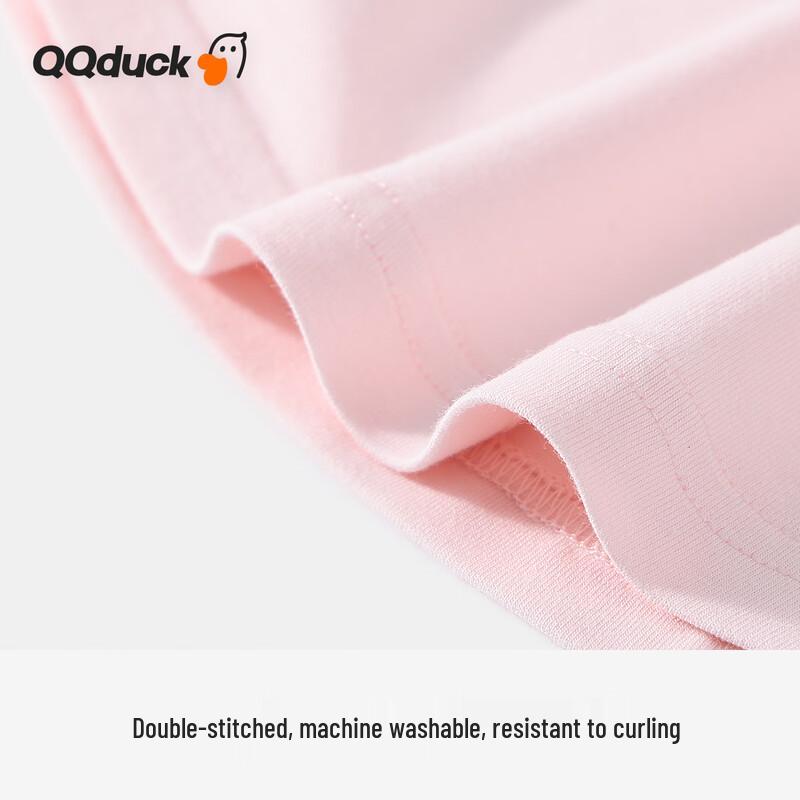 QQ DUCK Girls' Cat Graphic Long Sleeve T-Shirt