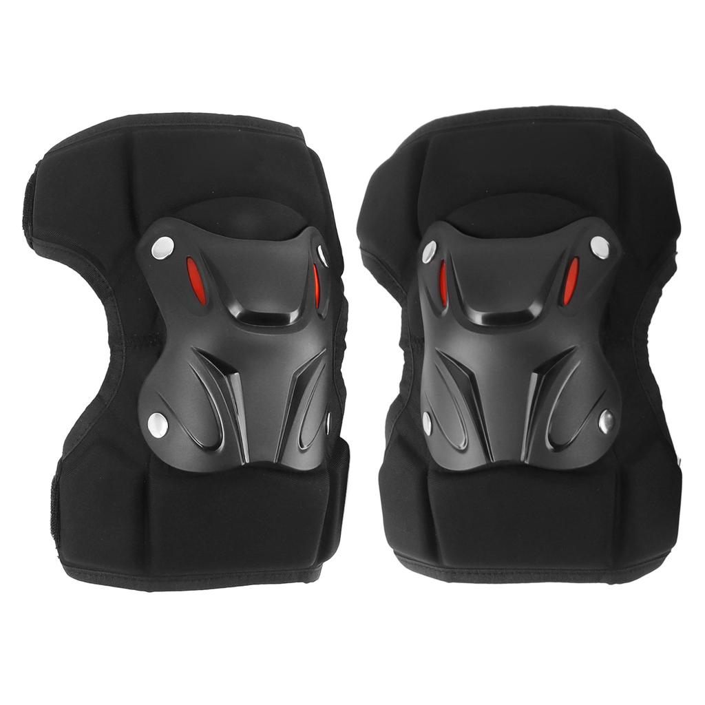 2PCS Knee Pads Breathable Shockproof Ergonomic Elastic Belt Flexible Slip Resistant for Motorcycle
