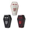 Compact Coffin Design Jewelry Organizers Waterproof PU Case Perfect For Terrifying Decors Wedding And Halloween Gifts