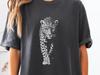 Leopard T-Shirt, Minimalist Big Cat Graphic, Safari Wildlife Art Shirt, Unisex Animal Print Tee, Jungle Lover Gift