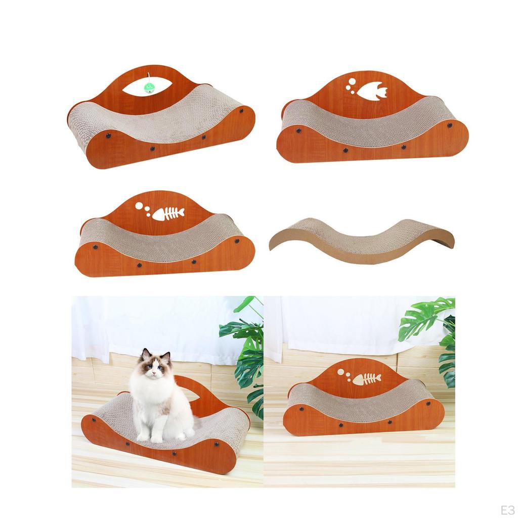 Cat Scratch Bed Scratcher Furniture Corrugated Paper Extra Large Lounge Couch