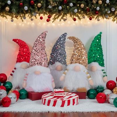 Night Light Christmas Faceless Gnome Doll Plush Doll Xmas Ornaments Creativity Plush Doll
