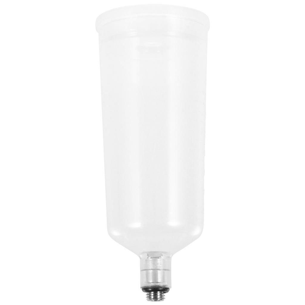 Professional Detachable Airbrush Paint Cup Clear Plastic Reusable Pigment Container for Electric Airbrush Precision Spraying Low