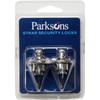 Parksons PSL-700N Metal Straps Lock Pins for Guitar Bass, Set of 2, Nickel