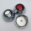 4pcs 60mm 64mm 65mm 68mm 69mm Skull Logo Emblem Car Wheel Center Caps High Rim Hubcaps Wheels Hub Cover Replace Car Accessories