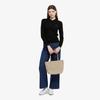 Lacoste Women's Semi-Wide Casual Denim Pants HF608E-55N36L