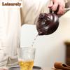 280 ml Yixing Lila Ton Teekannen Berühmte Handgemachte Teekanne Roherz Eisen Rot Drachenblut Sand Schönheit Wasserkocher Chinesisches Zisha Teeset