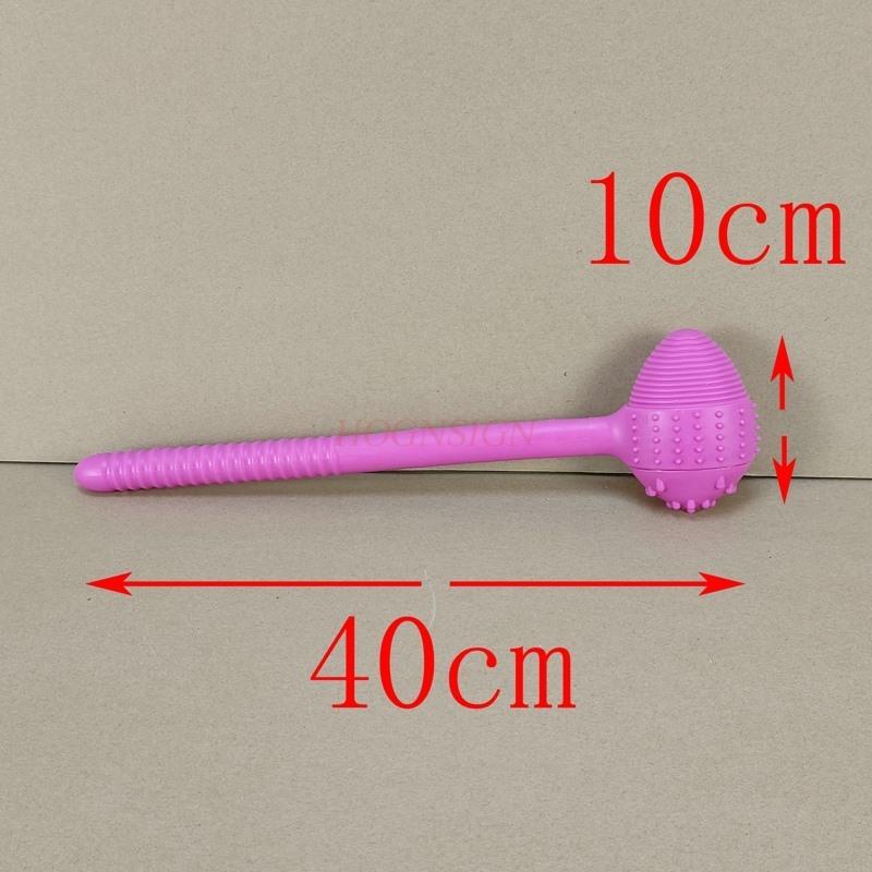 massage hammer back massager Massage Hammer Back Care Tapping Pat Massager Hand-held Household Squatting Meridian Silicone Stick