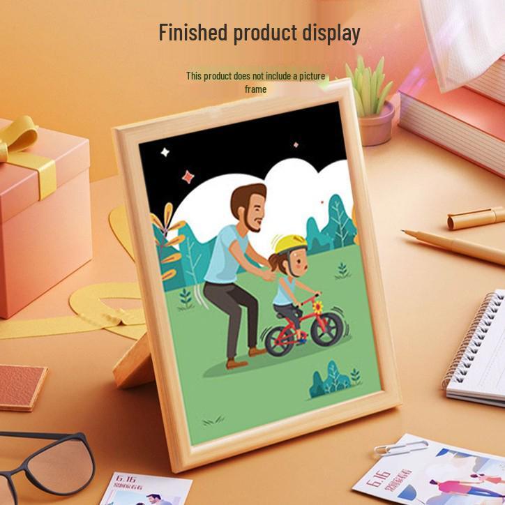 Kids' Scratch Art DIY Doodle Book Set: Creative Cartoon Festival Birthday Gift