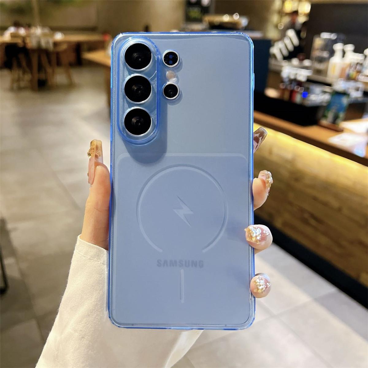 

Кольоровий прозорий бампер для телефону TECNO CAMON 50 4G Pro 40 5G 30 4G/5G 20 Ударостійкий чохол CAMON 50 Pro синій