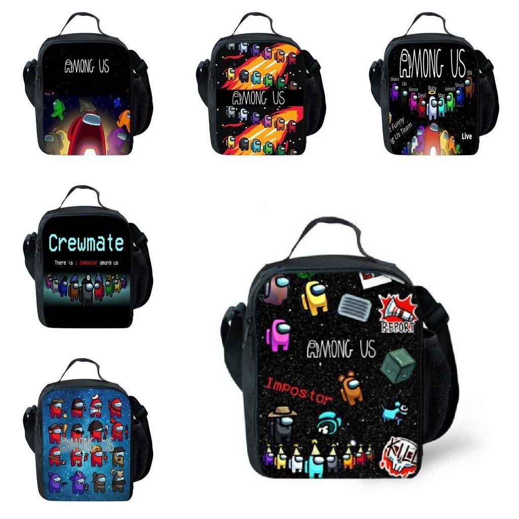 Stilvolles und lustiges dreiteiliges Rucksack-Set für Kinder mit geometrischen Mustern