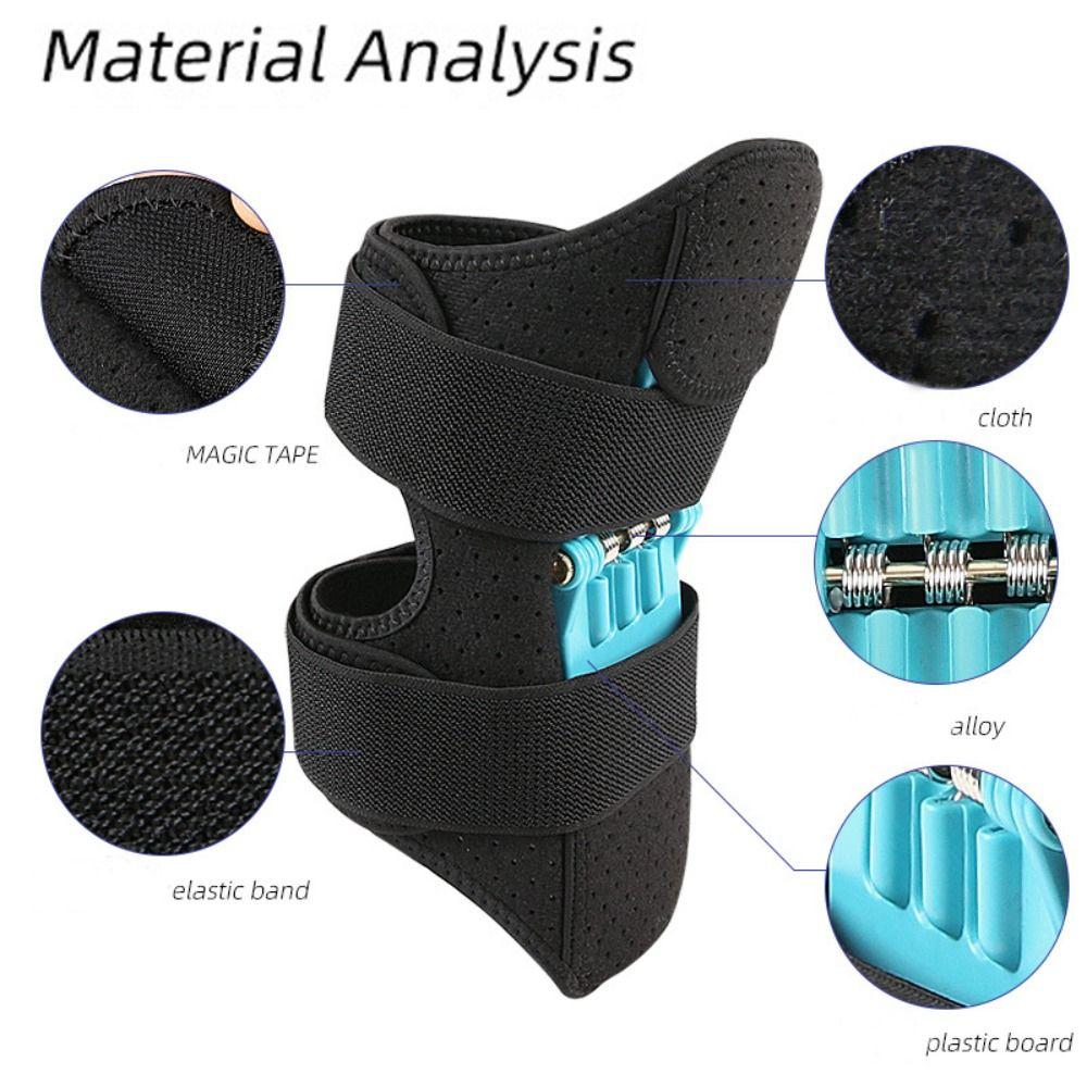 Breathable Knee Assistive Device Non-Slip Knee Booster New Spring Stabilizer
