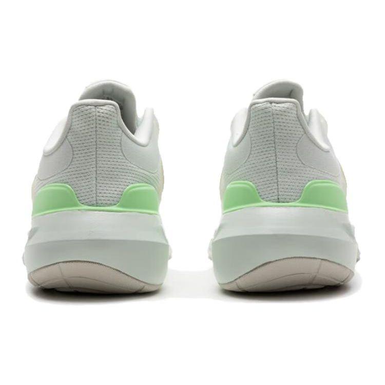 Adidas Comfortable Durable Breathable Low-Top Running Shoes Women Sneakers White Light-Blue IE0730