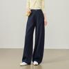 ESE-Y Damen Lyocell Weite Hose mit seitlichem Schlitz