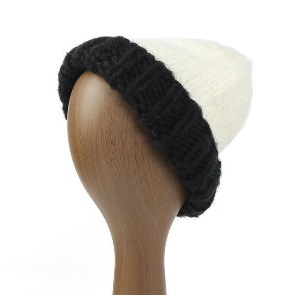 Hayson Knit Beanie (White)