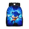 Sonices the H-Hedgehogs Backpack Kawaii Backpacks Boy Daily Pattern School Bags Colorful Rucksack