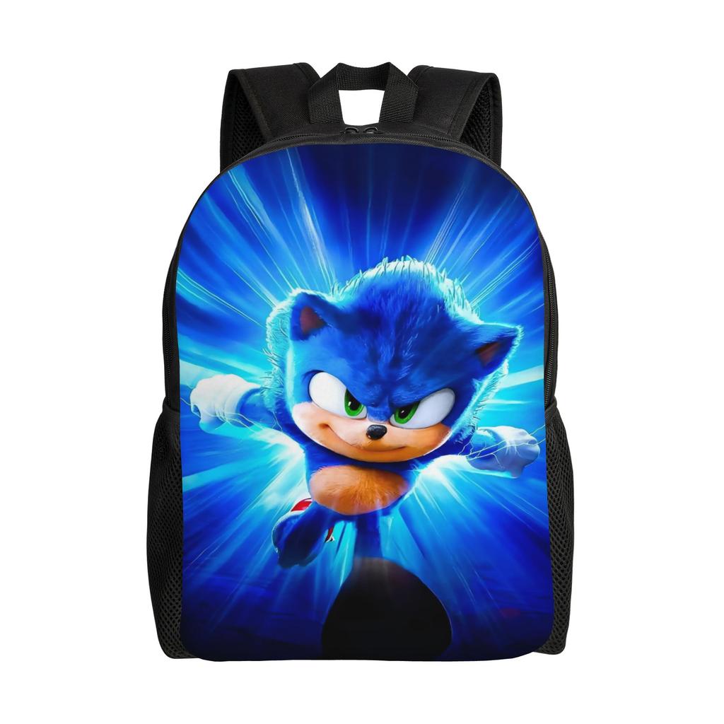 Sonices the H-Hedgehogs Backpack Kawaii Backpacks Male College Soft High School Bags Designer Rucksack