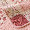 1/2/3/4 Seater Cotton Quilted Patchwork Floral Sofa Cushion Pad Non-slip Sectional Sofa Covers Anti-scratched Seat Protector