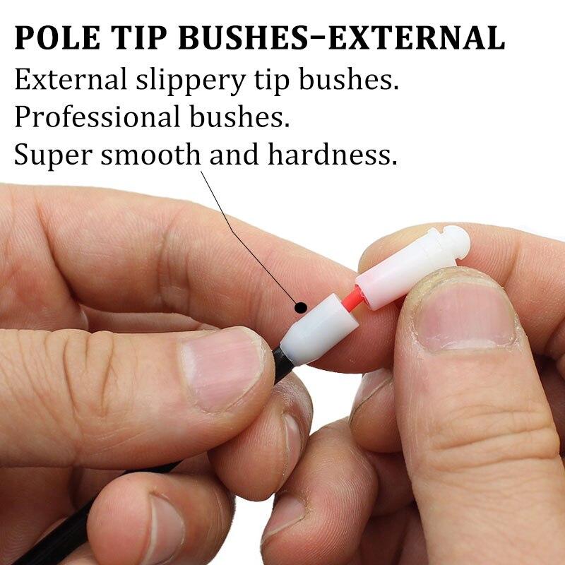 5pcs Carp Fishing Accessories Pole Elastic Connector for Match Pole Fishing Tackle for Rigs Carp Coarse  Method Fishing Tackle