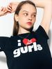 ASIF CALIE Calie Gurls T-Shirt Black