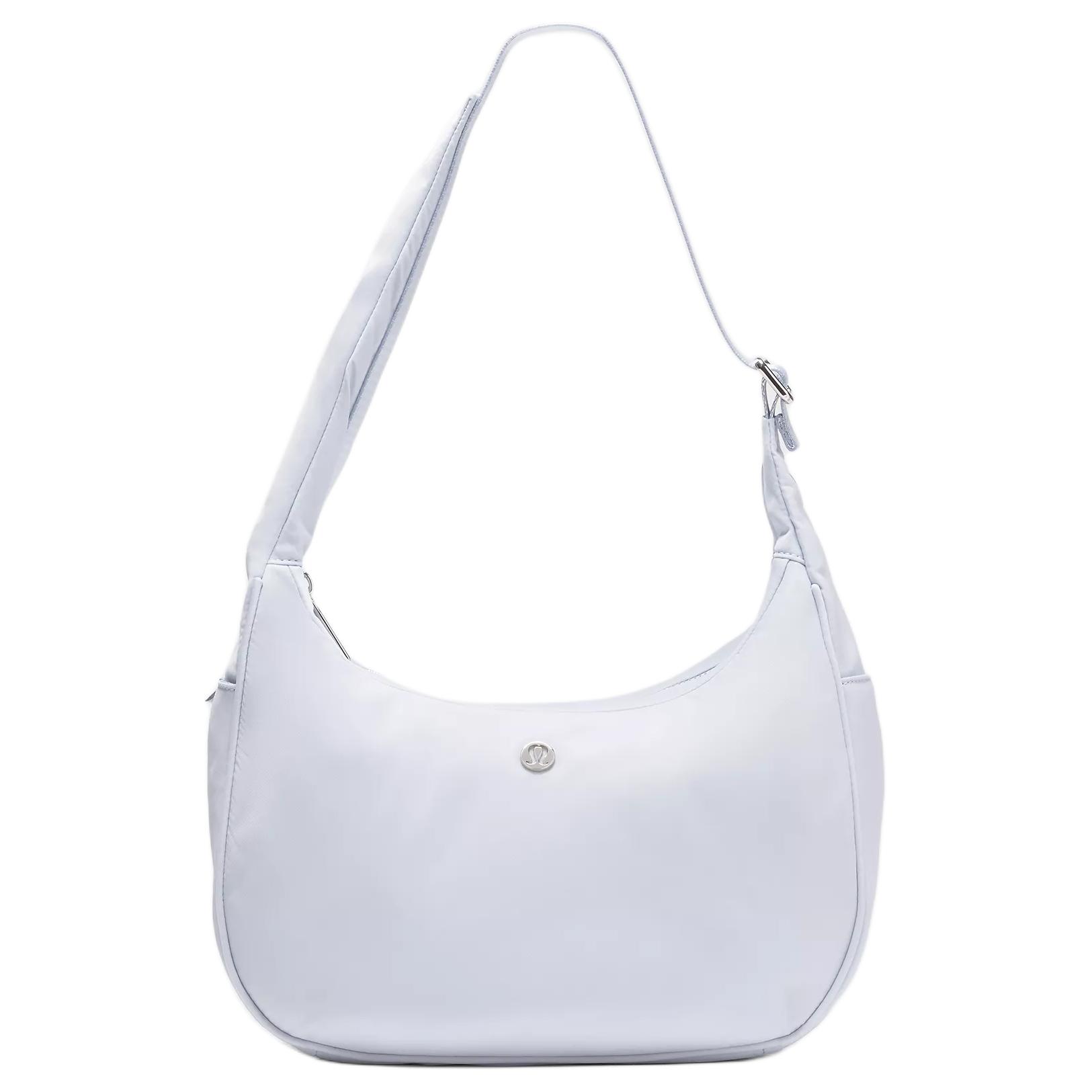 Lululemon 4L City Essentials Logo Design Nylon Shoulder Bag Women Shoulder Bag Starch-Blue LW9FRTS-068839 Starch Blue