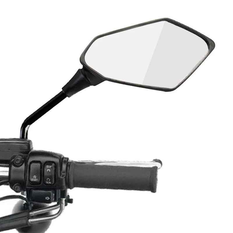 Motorcycle Mirror Scooter E-Bike Rearview Mirrors 360 Rotate Adjustable Cycling Bicycle Accessories Mirror Bicycle Rearview Mirror Bicycle Mirror