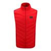 Autumn and winter heating vest stand collar USB electric heating outdoor warmth men and women