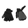 1:6 Scale Gloves Miniature Black Cloth Hand Accessories for Collectors, Hobbyists, Dioramas