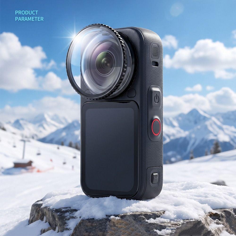 Quick Release Lens Protector Protective Lens Cap for Insta360 X6 Panoramic Camera Accessories