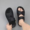 Large Size Cool Slippers Summer New Breathable Outside Wear Driving Casual Sandals Comfortable Soft Sole Non-slip Beach Shoes