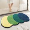 Nordic Minimalist Ins Style Bathroom Mat, Door Mat, Bathroom Floor Mat, Strong Absorbent Mat, Entrance Toilet Carpet, Thickened