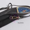 Exquisite Bohemian Style Crossbody Bag with Rice Beads, Shells, and Flowers