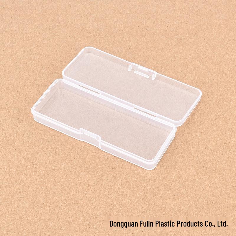 Transparent 88x35x13mm PP Rectangular Small Plastic Storage Box