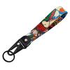Anime Keychain For Car Motorcycle Cool Boy Short Lanyard Wrist Strap Key Holder Cosplay Accessories Toys Gifts