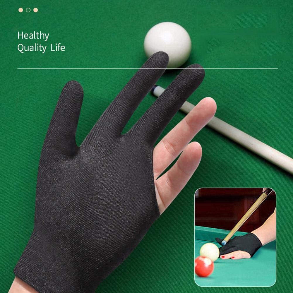 High Quality Snooker Billiard Cue Glove Pool Left Hand Open Accesso Pool Finger Gloves Gloves S L8Y2