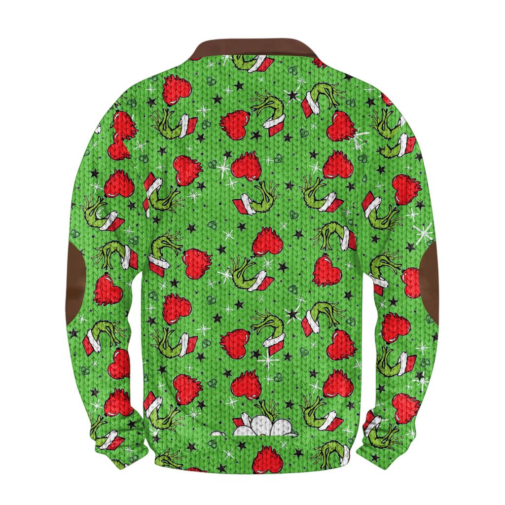 Men'S Outdoor Zipper Long Sleeved Sportswear Casual Sweatshirt