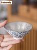 70ml Tazza Maestra Creativa in Argento Sterling 999 Tazze da Tè in Ceramica Piccolo Tazza da Tè da Ufficio Artigianale per la Casa Articoli per Bevande Kung Fu Cinese