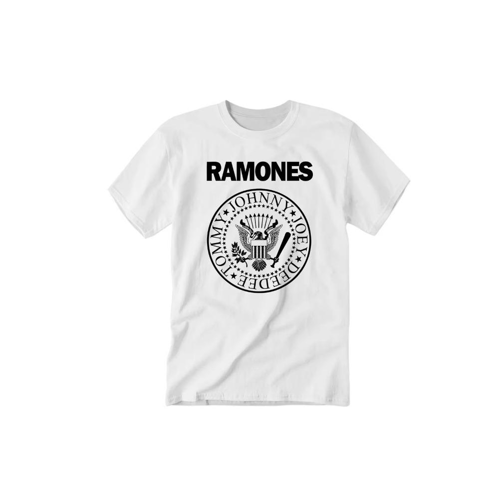 Sommer Der Ramones Punk Rock Band T-Shirt unisex Kleidung kurze Ärmel Lässig Locker Rundhals Qualität Hemd