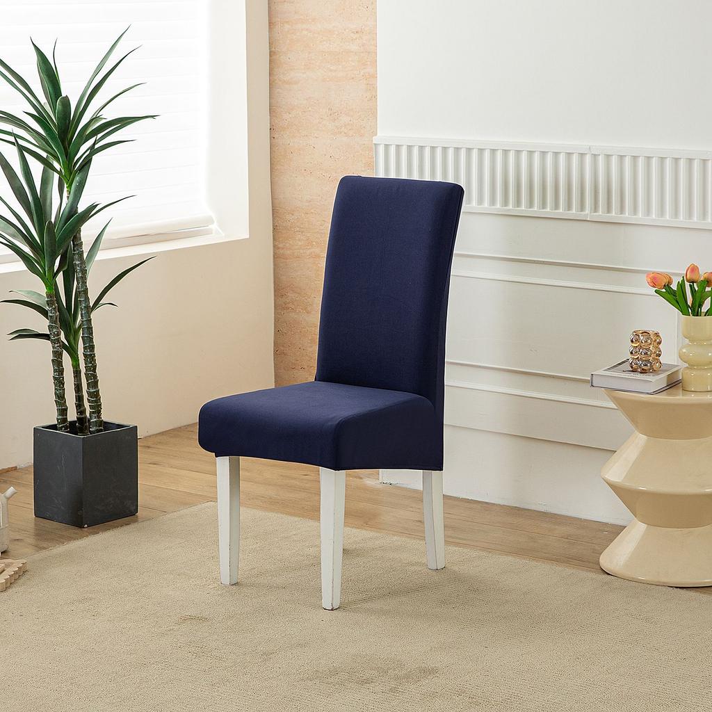 Printed Christmas Day Elastic Chair Cover Household One-Piece Half-Pack Stool Cover Hotel Dining Table Chair Cover