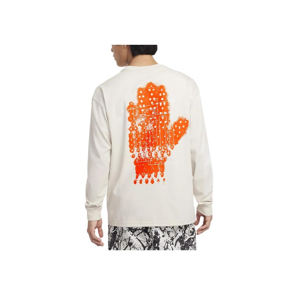 Nike ACG Dri-Fit Comfortable Casual Loose Quick-Dry Long Sleeve T-Shirt Men Tops Light-Brown FZ6705-104