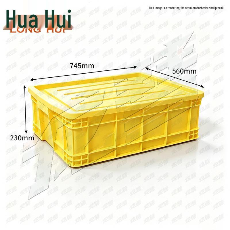 Longhui Plastic Storage Crate with Lid