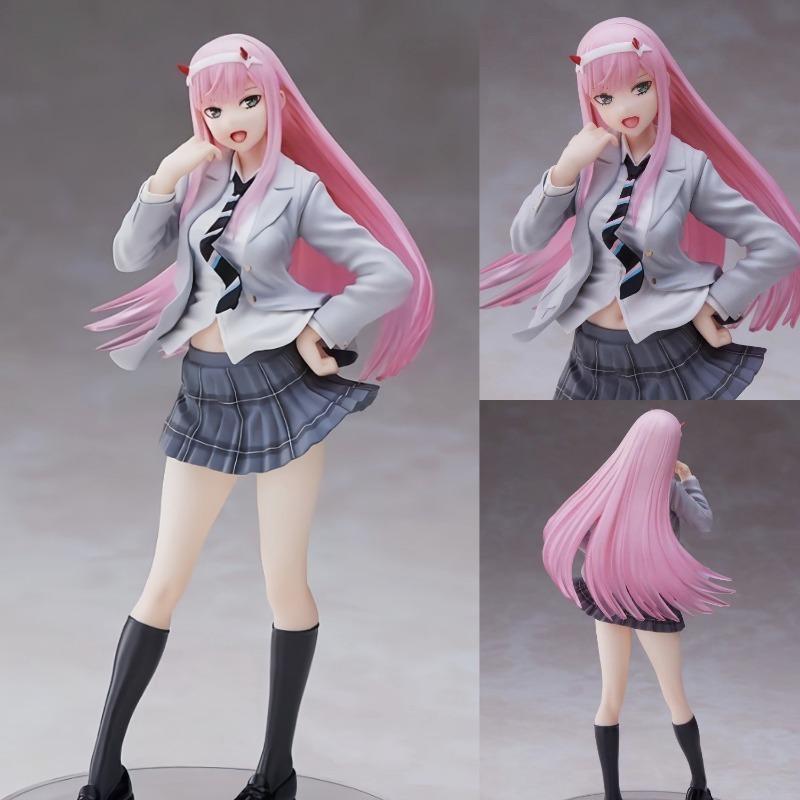 

JK Uniform Anime Doll Model - Beautiful Girl Character Figure Desktop Ornament Collectible Decor About 18CM high